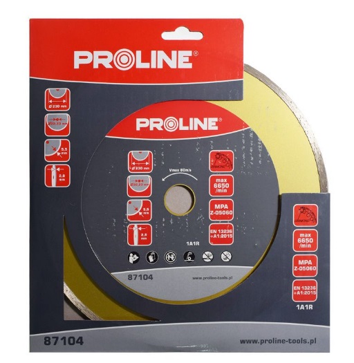 CONTINUOUS DIAMOND DISK - 115*2.0*5.0*22.23  PROLINE PROFIX Code 8710187101