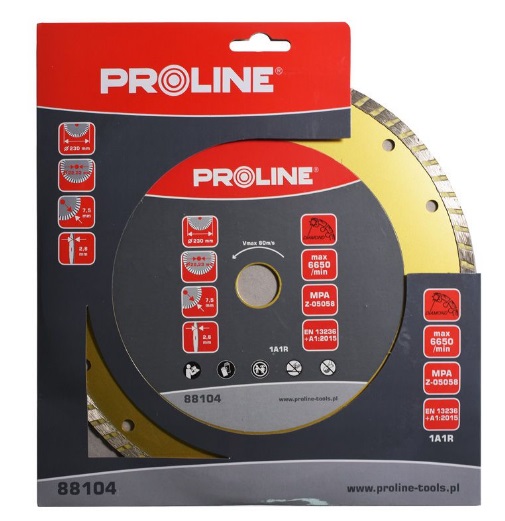 CONTINUOUS DIAMOND DISK - 230*2.8*5.5*22.23  PROLINE PROFIX Code 87104 (copy)