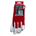 GLOVES GOAT LEATHER RED L270208P, CARD, "8", CE, LAHTI PROFIX CODE L211410W