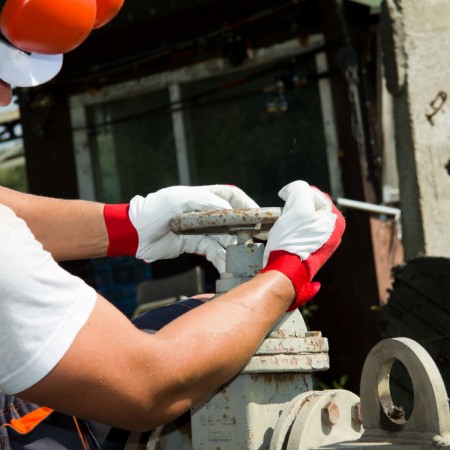 GLOVES GOAT LEATHER RED L270208P, CARD, "8", CE, LAHTI PROFIX CODE L211410W