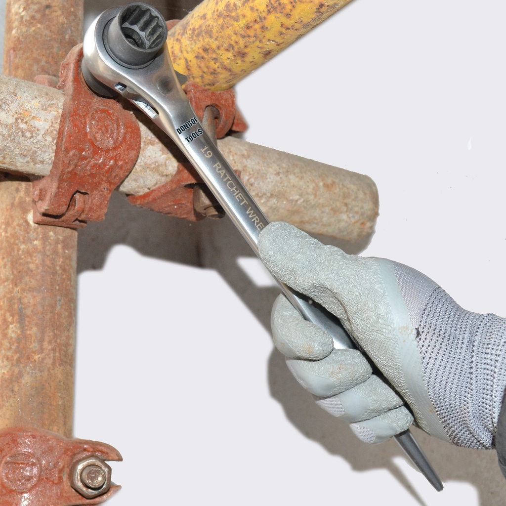 RATCHET SCAFFOLD SPANNER, 19X22MM PROFIX 36742 