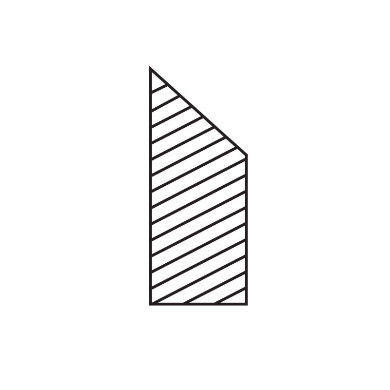 FEATHER EDGE, ALU., 1,2 M 15412