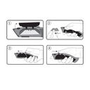 TRIMMING KNIFE - 62 MM ( 10 PCS ) PROLINE Profix code 30310