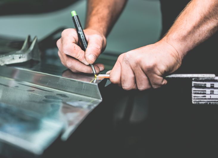 DRY Refill-Set Box of 10 leads (for 3030)  yellow Pica 4032