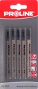 JIG SAW BLADE WOOD T CV PREC CLEA 100/75 10TPI 5 PCS PROLINE Profix code 93101