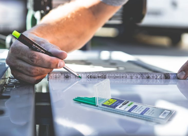 DRY Refill-Set Box of 10 leads (for 3030)  green Pica 4042