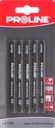JIG SAW BLADE WOOD T CV FAST CLEAN 100/75 8TPI 5 PCS PROLINE Profix code 93106