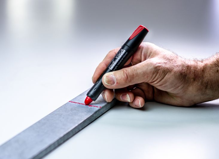 VISOR permanent marker, yellow Pica 990/44