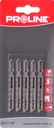 JIG SAW BLADE T BIMETALIC STRAIGHT 75/50 21TPI 5 PCS PROLINE Profix code 93111F