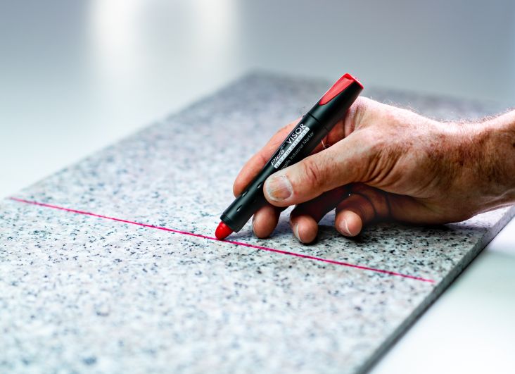 VISOR permanent marker, white Pica 990/52