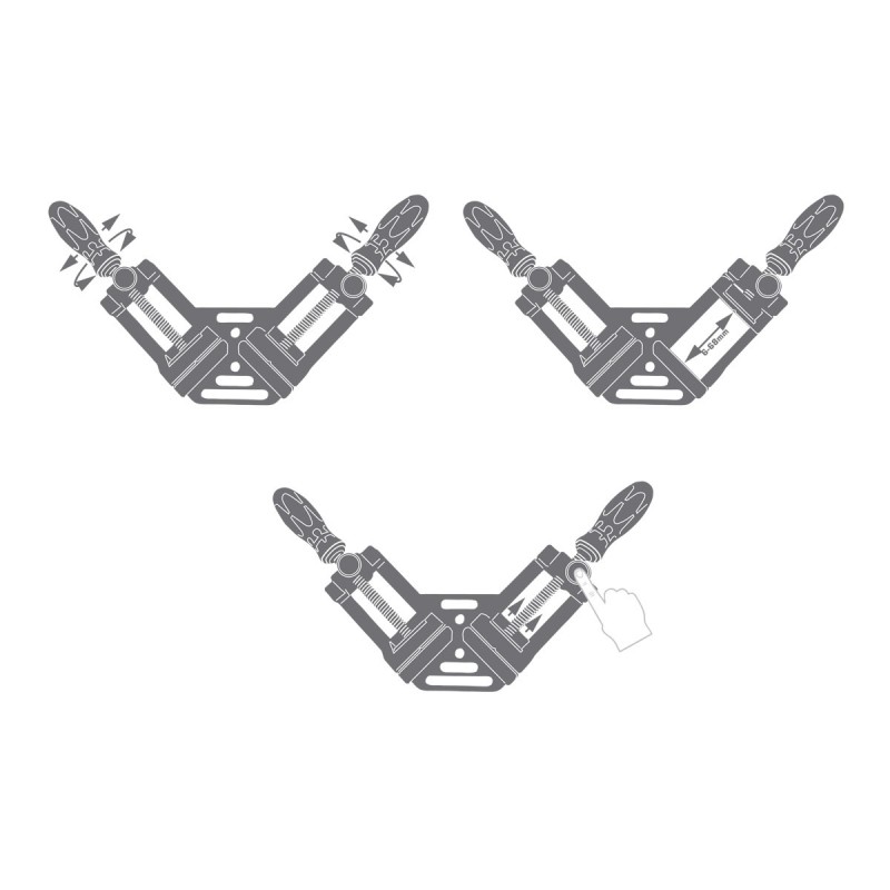 MACHINE VICE ALU SPANMOBIL, ANGLE 68MM X 65MM 31383