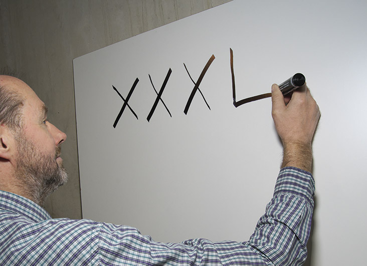 Permanent Marker XXL black, 4-12mm  Pica 528/46