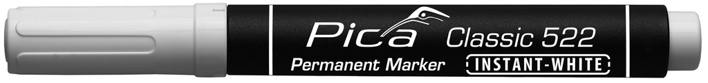 Permanent marker INSTANT WHITE, 1-4mm Pica 522/52