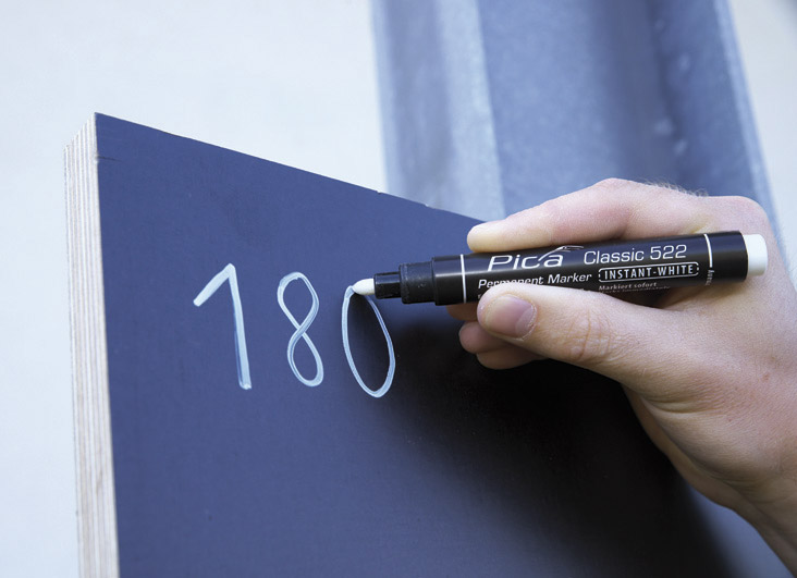 Permanent-Pen INSTANT WHITE, 1-2mm Pica  532/52