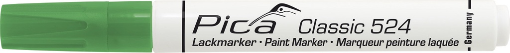Paint-/Industry marker 2-4mm, Round tip, green Pica 524/36