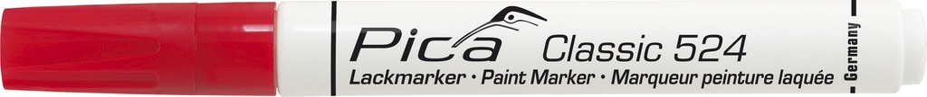 Paint-/Industry marker 2-4mm, Round tip, red Pica 524/40