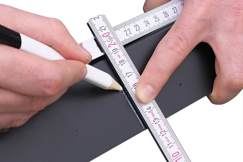 FOR ALL Universal pencil Black&White, 23cm Pica 546/24-10