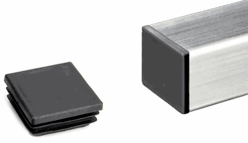 50x50 Square Internal end caps, End Plug SIEP5050