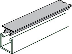 PLASTIC COVER FOR CHANNEL 41x41  L:1mt GP-05 PLS GERSAN