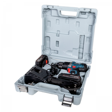 CORDLESS DRILL20V,CHARG 1H, 2BATT 2AH, 2 SPEED TRYTON TCV20L2