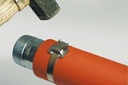 Clips BUCKLE FOR ENDLESS BAND 1/4 6,4MM (0,5MM) SS MIKALOR 03012800