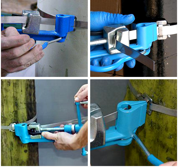 Manual Steel Band Strapping Tool (TENSOR & CUTTER FOR BAND)  MRA 260  MIKALOR 03012890