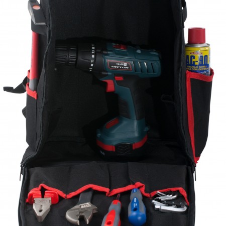 TOOL BAG,TOOL BACKPACK, 330 X 160 X 430 MM, PROLINE 62100