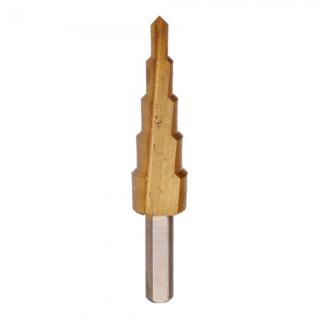 SPIRAL STEP DRILL HSS TIN 6.0-38MM PROLINE 77802