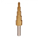 SPIRAL STEP DRILL HSS TIN 6.0-38MM PROLINE 77802