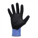 GLOVES LATEX BLACK-BLUE L211611P, CARD, "11", CE, LAHTI L211611K