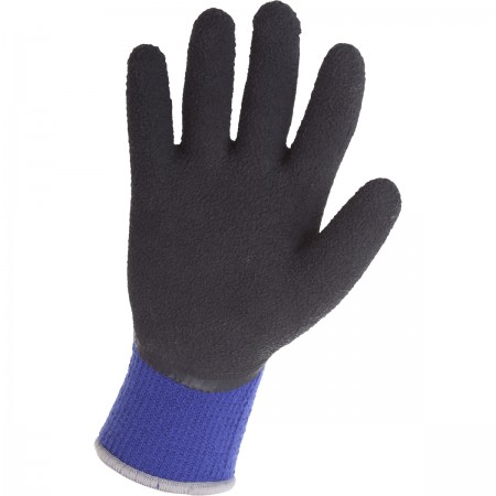 GLOVES WINTER BLUE-BLACK L251608P, CARD, "8", CE, LAHTI L251608K