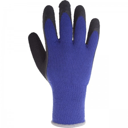 GLOVES WINTER BLUE-BLACK L251610P, CARD, "10", CE, LAHTI L251610K