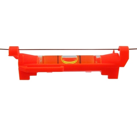 RED PLASTIC LINE LEVEL 70MM. PACKED ON A CARD PROFIX 15000