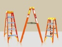 4 Steps Fiber Insulated Double Ascent Dielectric Ladder CÖMERT FCM-204