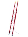 2x2=4m Fiber Insulated Rope Pulley Sliding Dielectric Ladder CÖMERT FSM-200