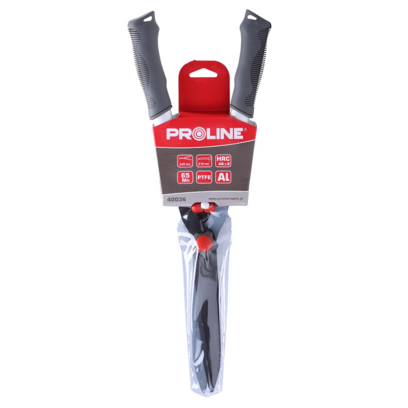 GARDEN HEDGE SHEARS 210/545MM,  65 MN, ALU/TPR,  PROLINE Profix Code :40036