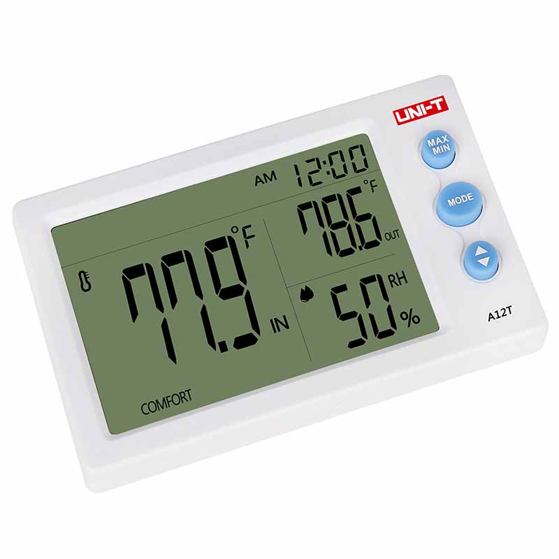 A12T(CE) Temperature Humidity Meter Standard UNI-TREND
