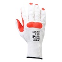 GLOVES LATEX RED-WHITE L210910P, CARD, "10", CE, LAHTI PROFİX CODE L210910K