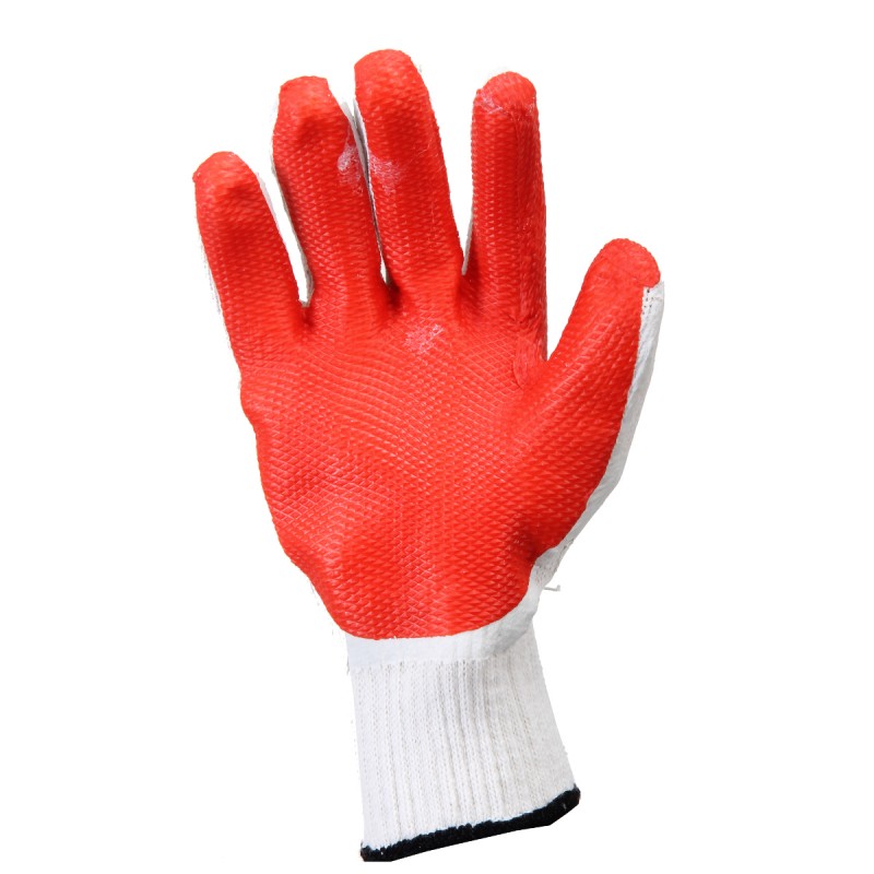GLOVES LATEX RED-WHITE L210910P, CARD, "10", CE, LAHTI PROFİX CODE L210910K