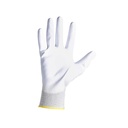 GLOVES PU ANTISTAT. WHITE L230409P, CARD, "9", CE, LAHTI PROFİX CODE L230409K