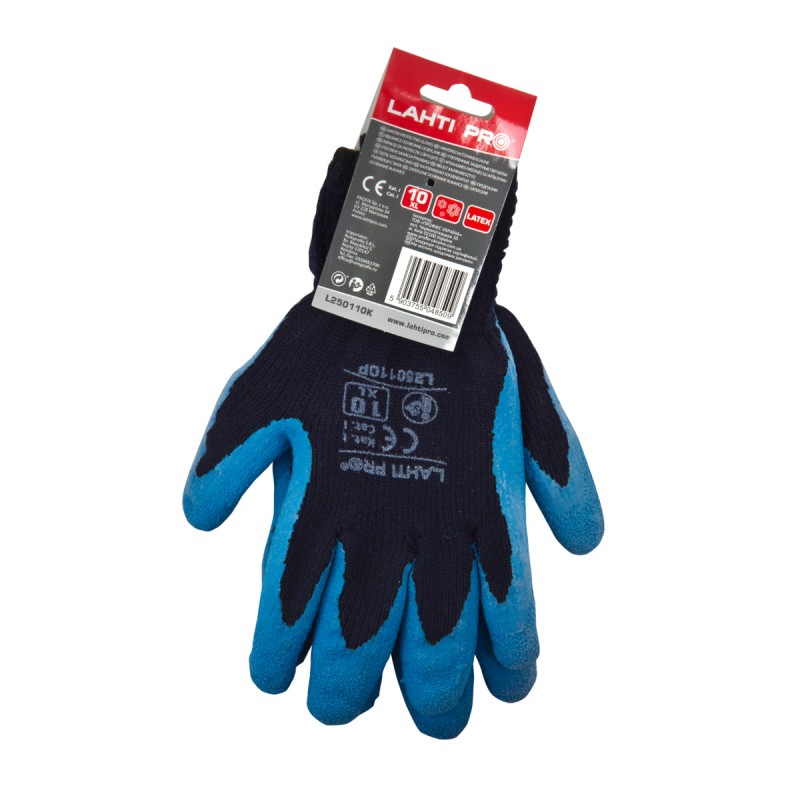 GLOVES WINTER L250110P, CARD, "10", CE, LAHTI PROFİX CODE L250110K