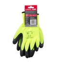 GLOVES WINTER BLACK-YELLOW L250410P, CARD, "10", CE, LAHTI PROFİX CODE L250410K