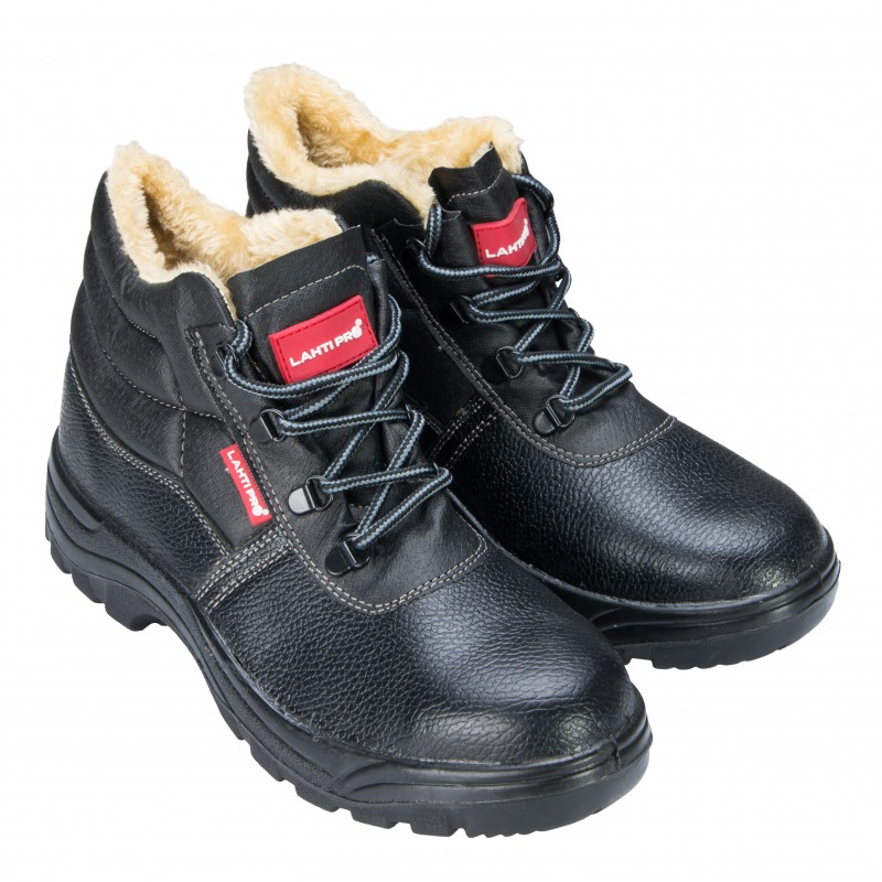 ANKLE SHOES, INSULATED, LEATH., BLACK, S3 SRC, "42",CE,LAHTI PROFİX CODE L3030342