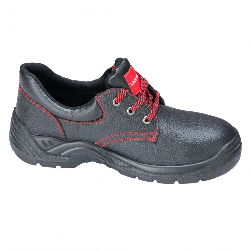 SHOES, NO TOE CAP, LEATHER, BLACK, O1 SRC , "42", CE, LAHTI PROFİX CODE L3040142