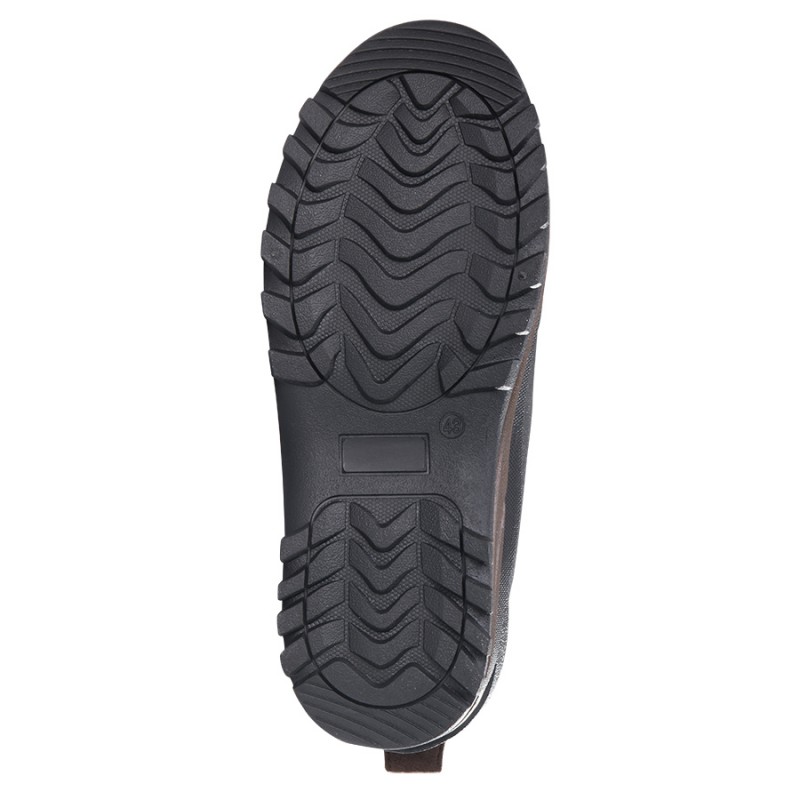 SNOW BOOTS, SYNTHETIC SUEDE, BROWN, "43", LAHTI PROFİX CODE L3080443