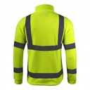 HIGH VISIBILITY FLEECE JACKET YELLOW, "2XL", CE, LAHTI PROFİX CODE L4010905