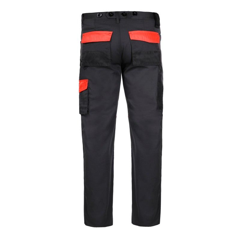 PANTS GRAPHIT-ORANGE, 190G/M2, "M (50)", CE, LAHTI PROFİX CODE L4050350