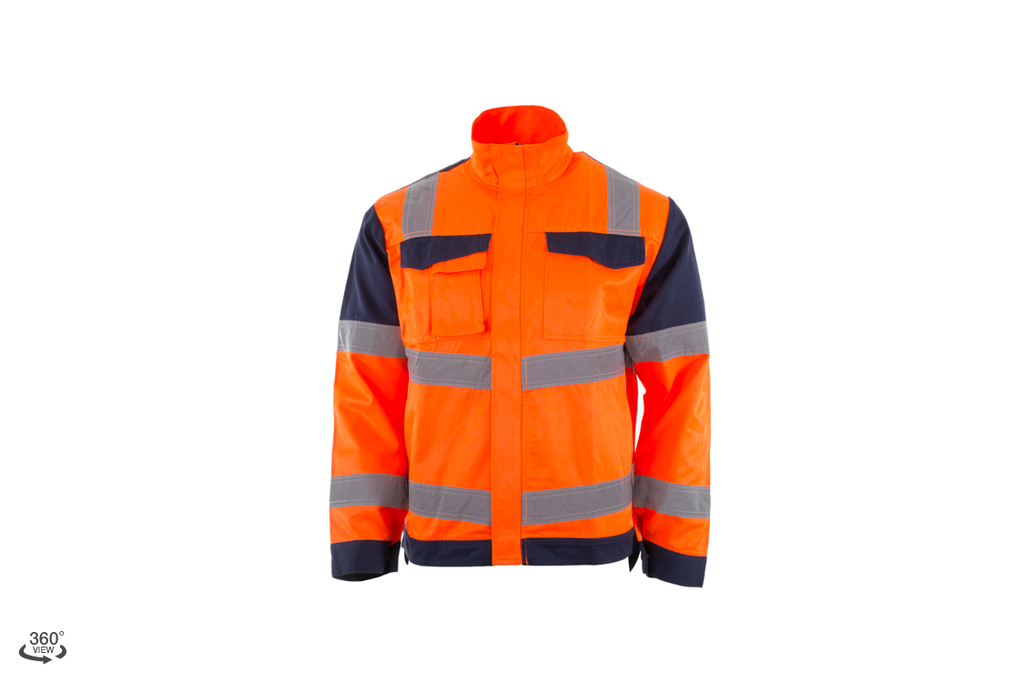 HIGH VIS. JACKET ORANGE 'PREMIUM', "S", CE, LAHTI PROFİX CODE L4091101