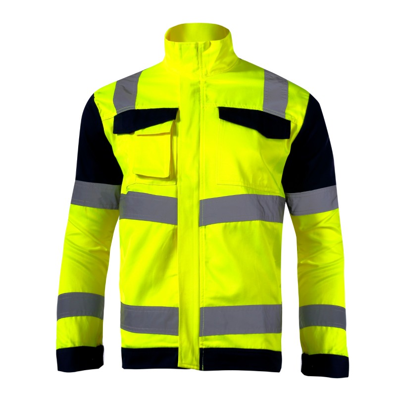 HIGH VIS. JACKET YELLOW 'PREMIUM', "2XL", CE, LAHTI PROFİX CODE L4091205
