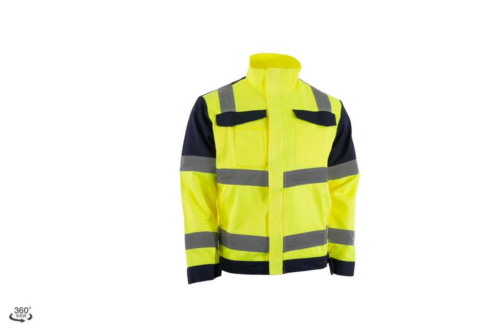 HIGH VIS. JACKET YELLOW 'PREMIUM', "2XL", CE, LAHTI PROFİX CODE L4091205